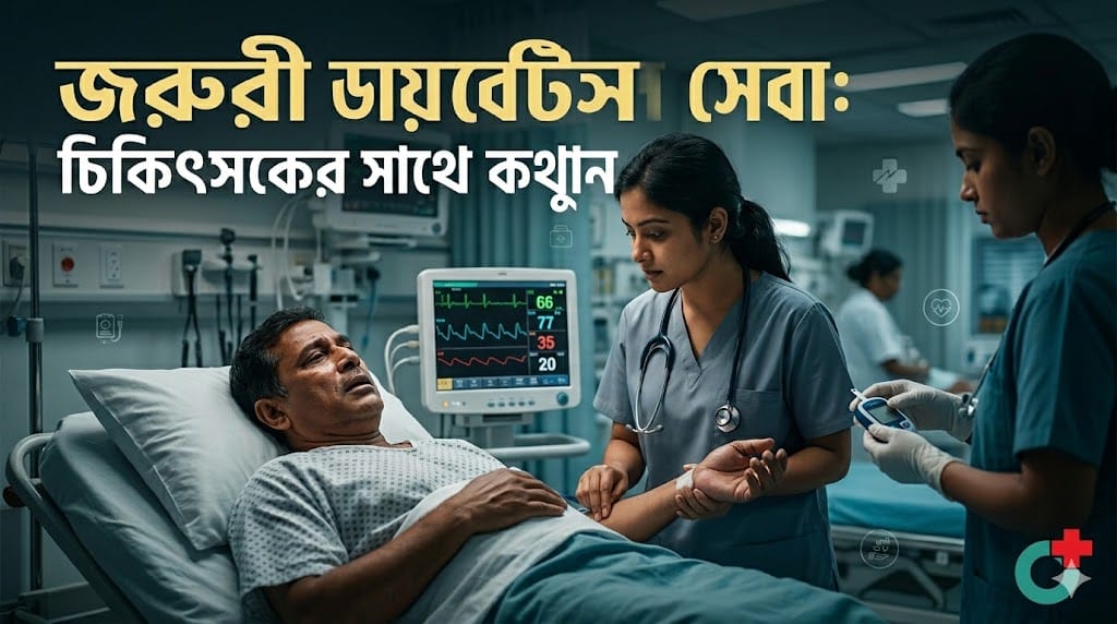 ডায়াবেটিস রোগীরা কখন হাসপাতালে যাবেন?