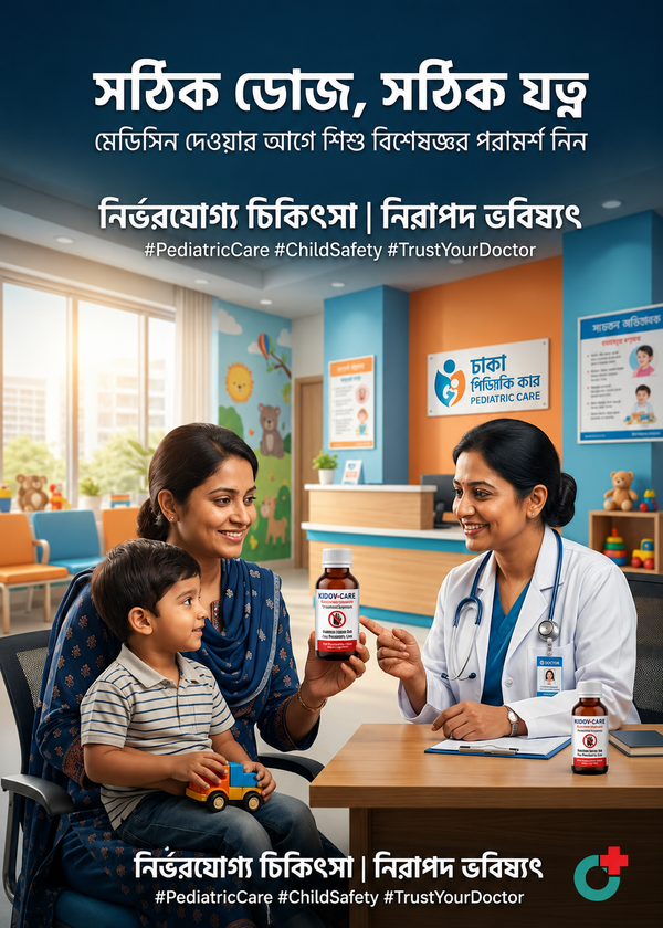 শিশুদের কোন ওষুধ নিজে থেকে দেওয়া উচিত নয়?
