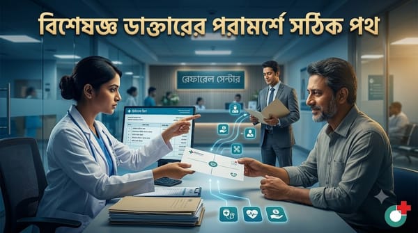রেফারেল মানে কী? চিকিৎসক কেন অন্য চিকিৎসকের কাছে পাঠান?